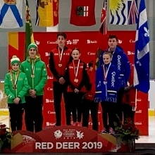 Congratulations to our Pre Novice Pair Team, Ashlyn Schmitz & Tristan Taylor, on winning Bronze at the 2019 Canada Winter Games in Red Deer! Skate Canada Sask is so proud!  #goteamsask #cwg2019 #hardworkpaysoff