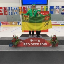 Congratulations to our Novice Pair Team, Caidence Derenisky and Raine Eberl on winning Silver at the 2019 Canada Winter Games in Red Deer! Skate Canada Sask is so proud!  #goteamsask #cwg2019 #hardworkpaysoff