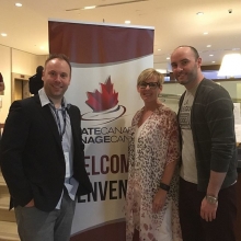 Our very own, presenting at Skate Canada Ice Summit in Ottawa! Congratulations! @davidschultz @karenhoward @hinesnow #icesummit2019 #agm2019