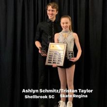 Novice Pairs 2020 Skate Canada Saskatchewan Sectional Champions presented by Lyle Schill Construction