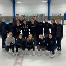 “Saskatchewan Stars on Ice 2020” presented by Wiegers Financial and Benefits. Ready for performing the next 4 days #wynyard #rocanville #kindersley #gulllake #roadshow #skskate #teamsask